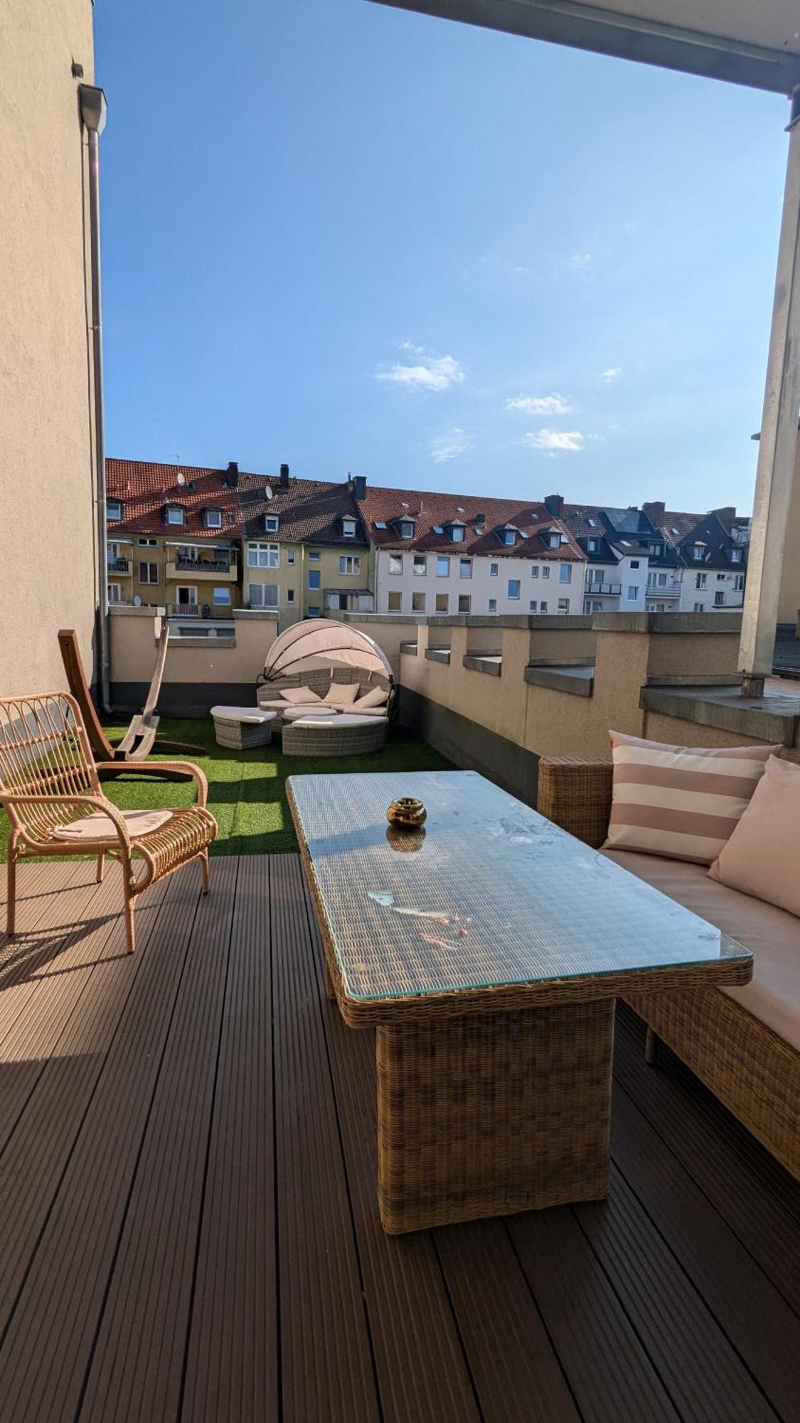 Imposante Whg - Zentral - Dachterrasse - Parken - Aufzug Hagen  Extérieur photo