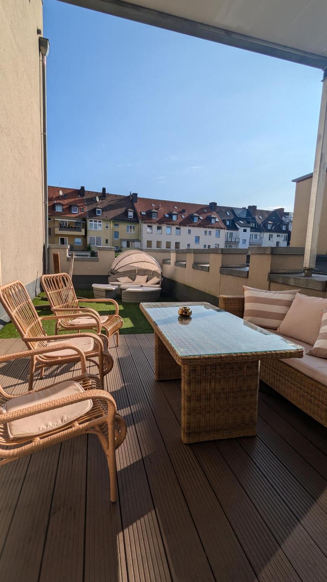 Imposante Whg - Zentral - Dachterrasse - Parken - Aufzug Hagen  Extérieur photo